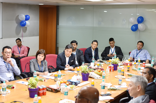 Singapore Business Federation delegates visit to Web Synergies Hyderabad