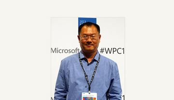Gideon Lim at Microsoft Gold Partner conference