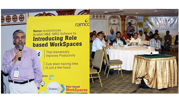 Web Synergies's team at Ramco Partner Event